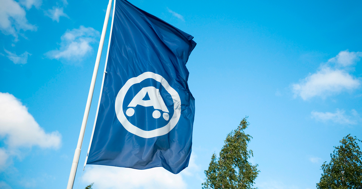 A-Katsastus flag flies